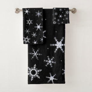 Copos de nieve negros