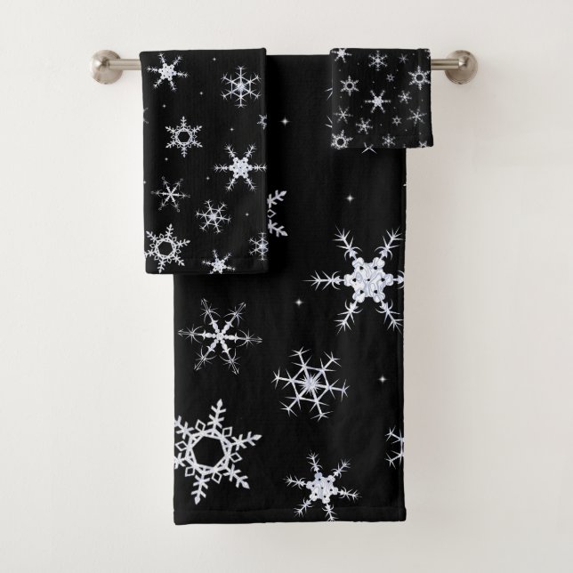 Copos de nieve negros (In situ)