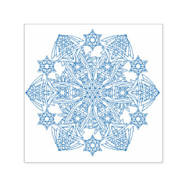 Copos de nieve para siempre Sello de goma: Bujo