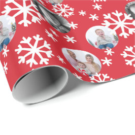 Copos de Nieve Pintados Regalo de Papel Fotográfic