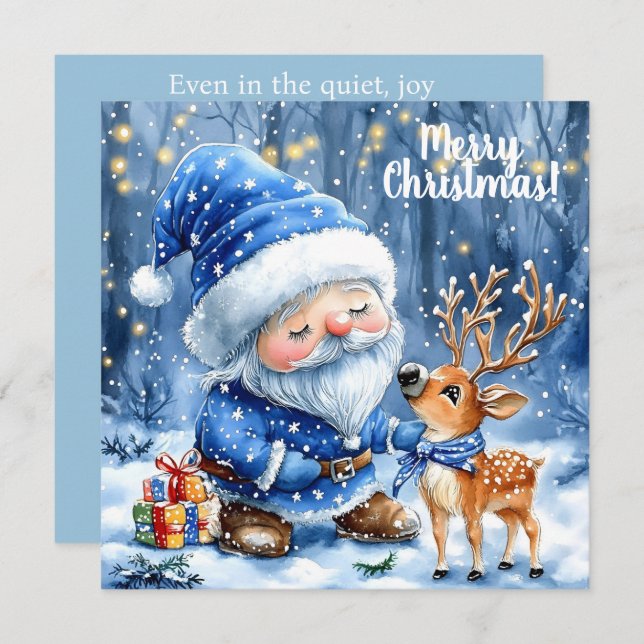 Copos de nieve y amabilidad (Anverso / Reverso)