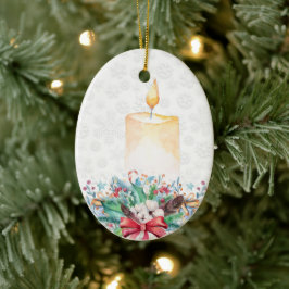 Copos de nieve y decoración de Navidades