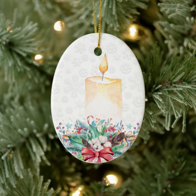 Copos de nieve y decoración de Navidades (Árbol)