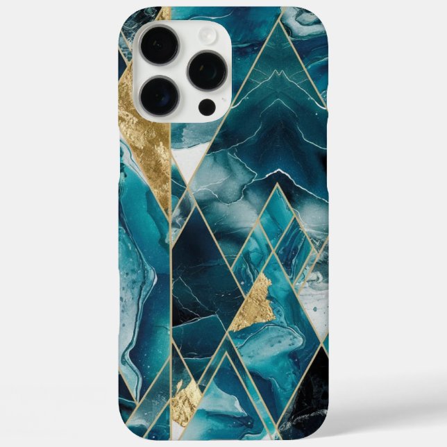 Copper elegante | Opulento femenino Funda de oro V (Reverso )