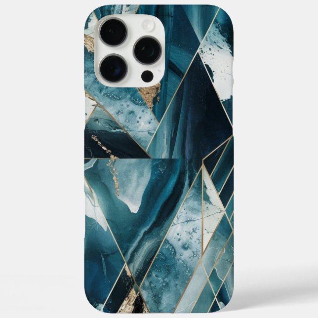 Copper elegante | Opulento femenino Funda de oro V (Reverso )