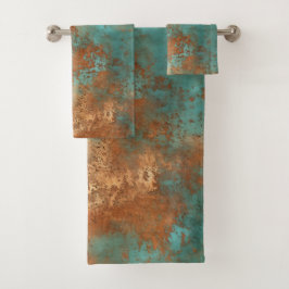 Copper Patina Rustic Metallic