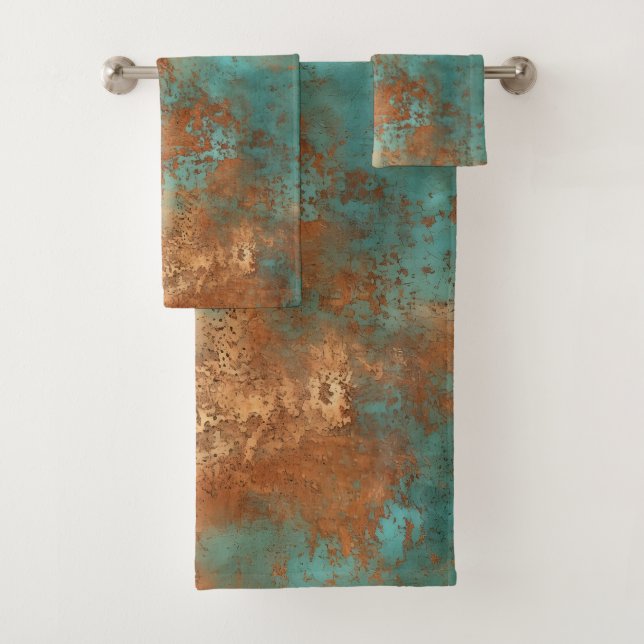 Copper Patina Rustic Metallic (In situ)