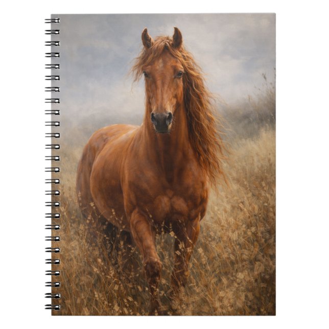 Copper Spirit | Caballo Castaño | Cuaderno (Frente)