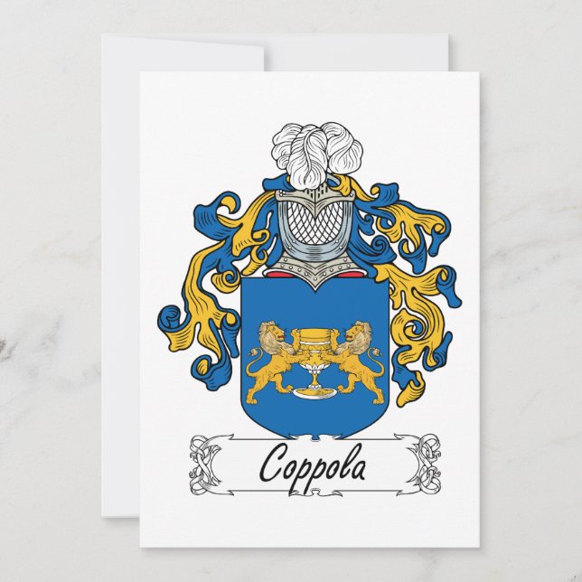 Coppola Family Crest (Anverso)