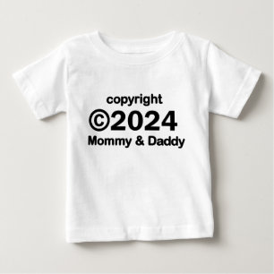 Copyright 2020 Camiseta de mamá y papá bebé