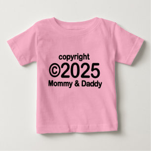 Copyright 2022 Camiseta de mamá y papá bebé