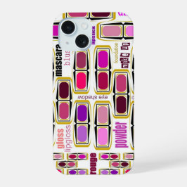 Coque iphone design makeup