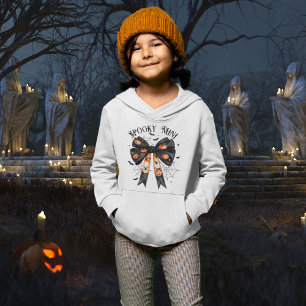 Coqueta Black Halloween Spooky Mini Bow