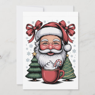Coqueta Roja De Navidad Santa Navidad Fiesta Famil