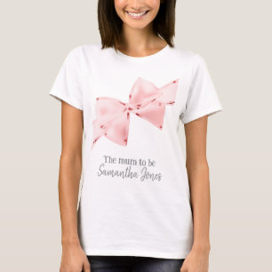 Coqueta Rosa Abrala Mamá Para Ser Camiseta