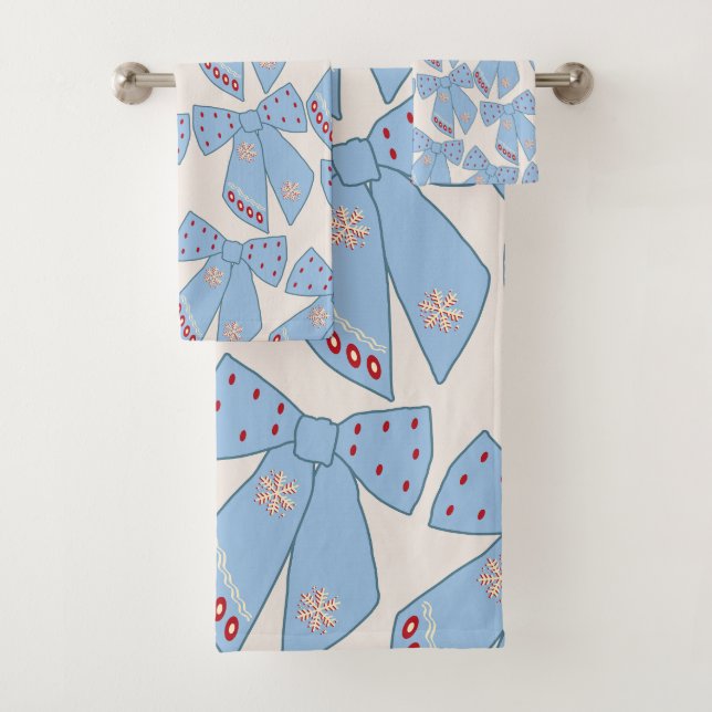 Coquette Blue Bows (In situ)