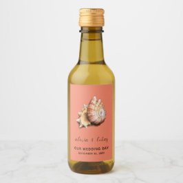 Coral con Shell "Nuestro día de boda" Mini