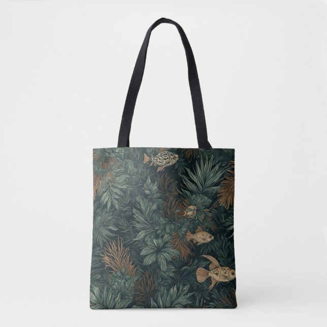 Coral Cosmos Drift - Bolsa Tote (Anverso)