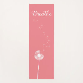 Coral Dandelion Yoga Mat