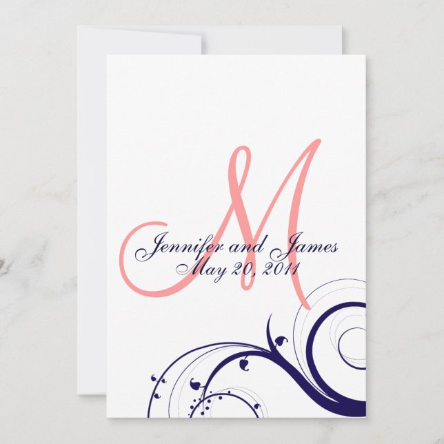 Coral de la marina de guerra de las invitaciones (Anverso)