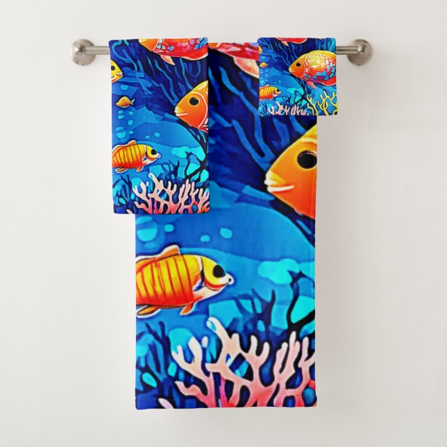 Coral Reef Fish Art (In situ)
