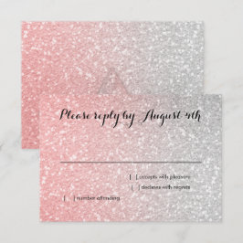Coral RSVP de degradado Purpurinoso