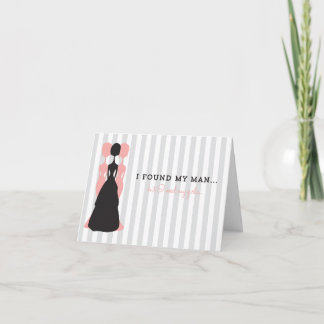 Coral y gris son mi tarjeta de novia