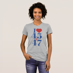 Corazón 45 y camiseta 47