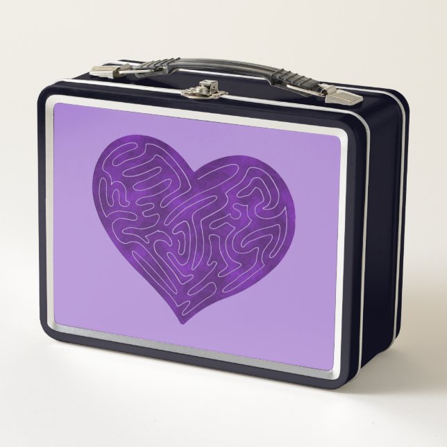 CORAZÓN A-MAZE-ING (PURPLE) (Anverso)