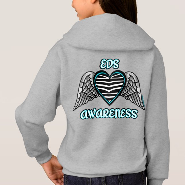 Corazón/Alas...EDS Hoodie (Reverso)