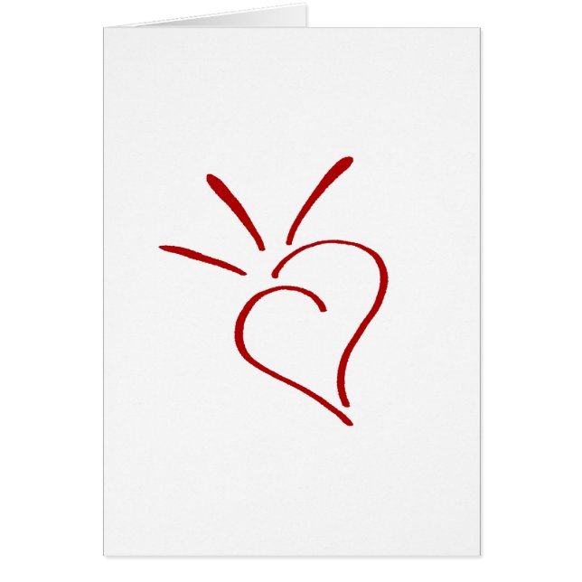 Corazón Amable Rojo - (Frente)