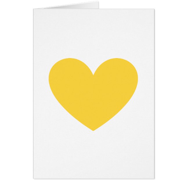 Corazón amarillo (Frente)