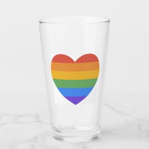 Corazón arco iris