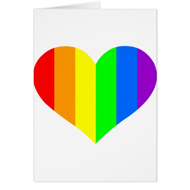 Corazón Arcoíris (Frente)