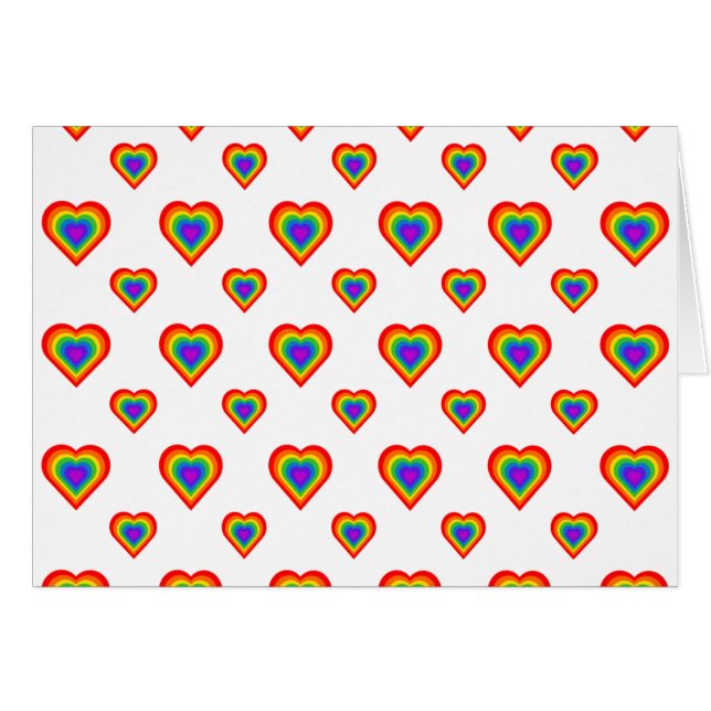 Corazón arcoiris (Anverso (Horizontal))