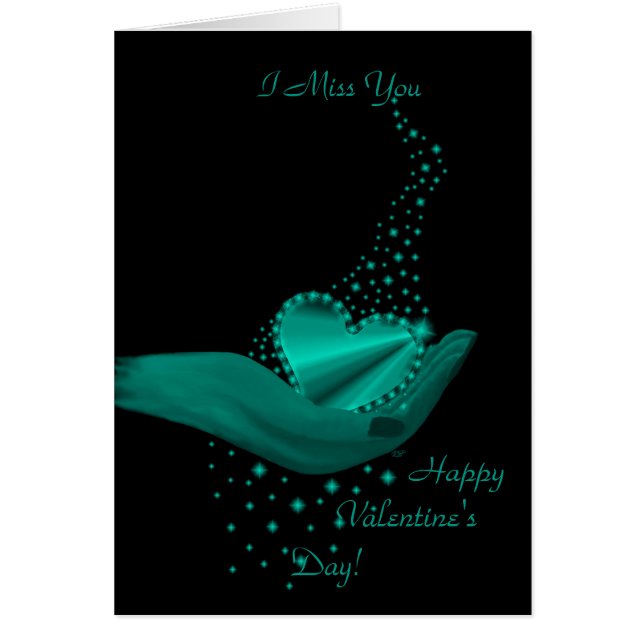 Corazón arcoiris en mano con estrellas (Frente)