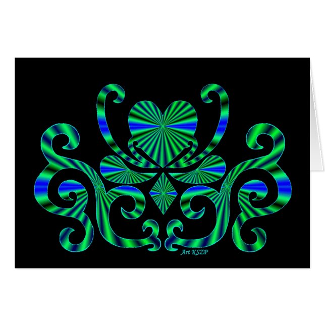 Corazón arcoiris y Lily (Anverso (Horizontal))