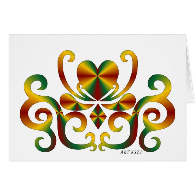 Corazón arcoiris y Lily (Anverso (Horizontal))