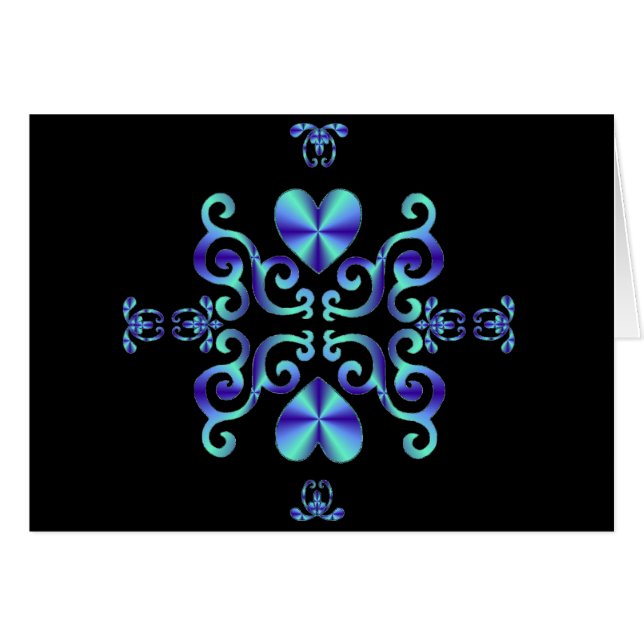 Corazón arcoiris y Lily (Anverso (Horizontal))