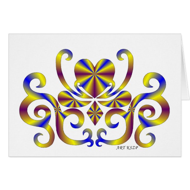 Corazón arcoiris y Lily (Anverso (Horizontal))