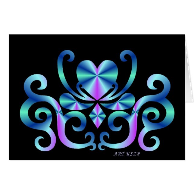 Corazón arcoiris y Lily (Anverso (Horizontal))