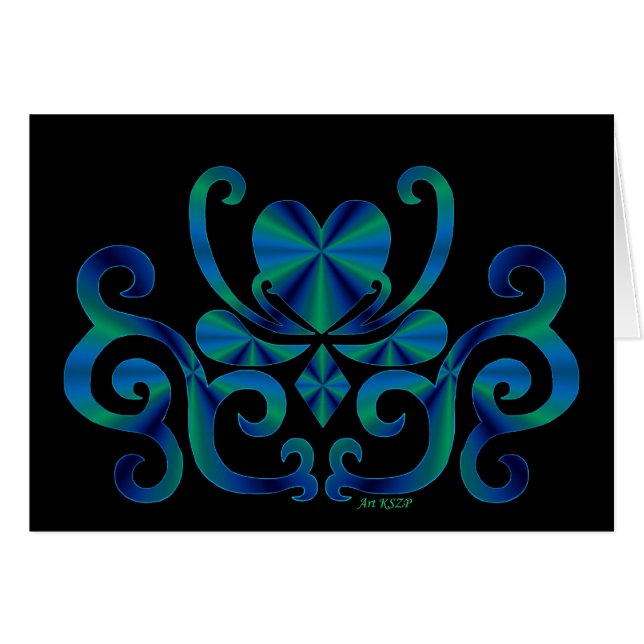 Corazón arcoiris y Lily (Anverso (Horizontal))