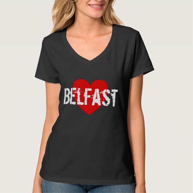 Corazón Belfast - camiseta (Anverso)
