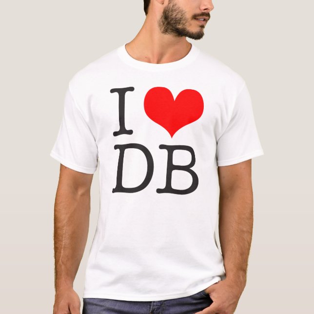 (Corazón) camiseta ligera del DB I (Anverso)