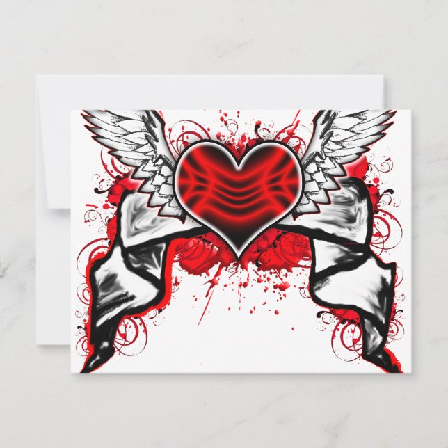 Corazón con alas (Anverso)