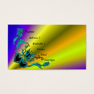 Corazón con flores y mariposa en arcoiris