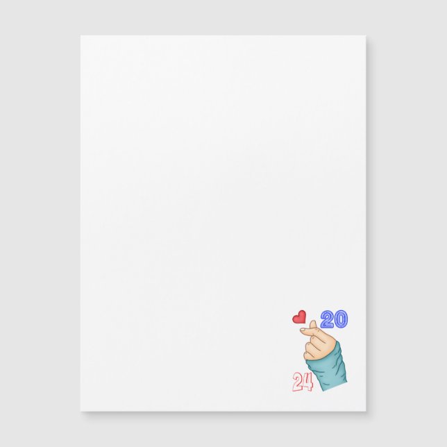 Corazón coreano 2024 (Anverso)