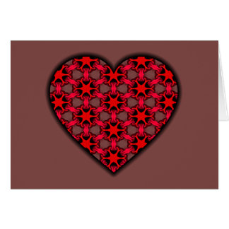 Corazón Cósmico Rojo
