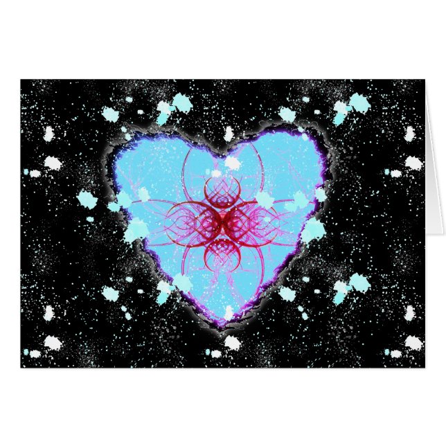 Corazón Cósmico Valentine Love (Anverso (Horizontal))