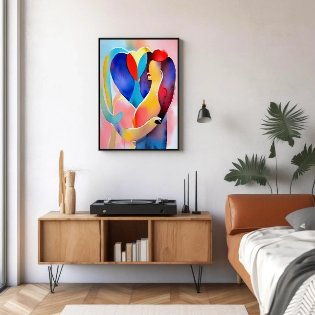 Corazón de agua del arte del amor (Subido por el creador)